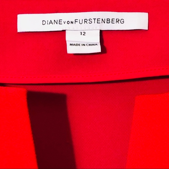 💕💕Diane vonFurstenberg Color Block Dress💕💕 - Picture 2 of 4